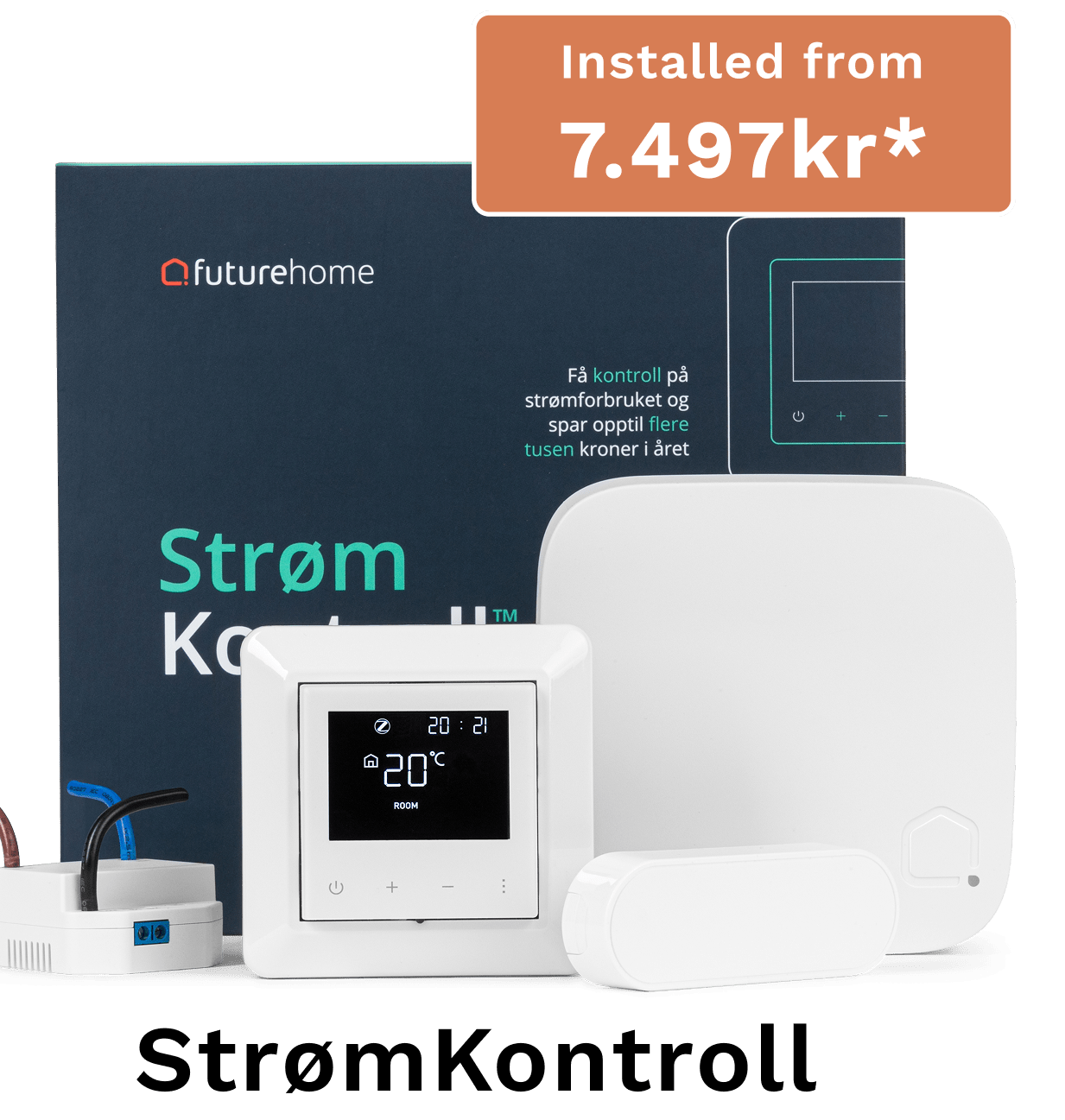 Futurehome Power Manager Helps you save on grid tariffs, energy consumption, and electricity costs
